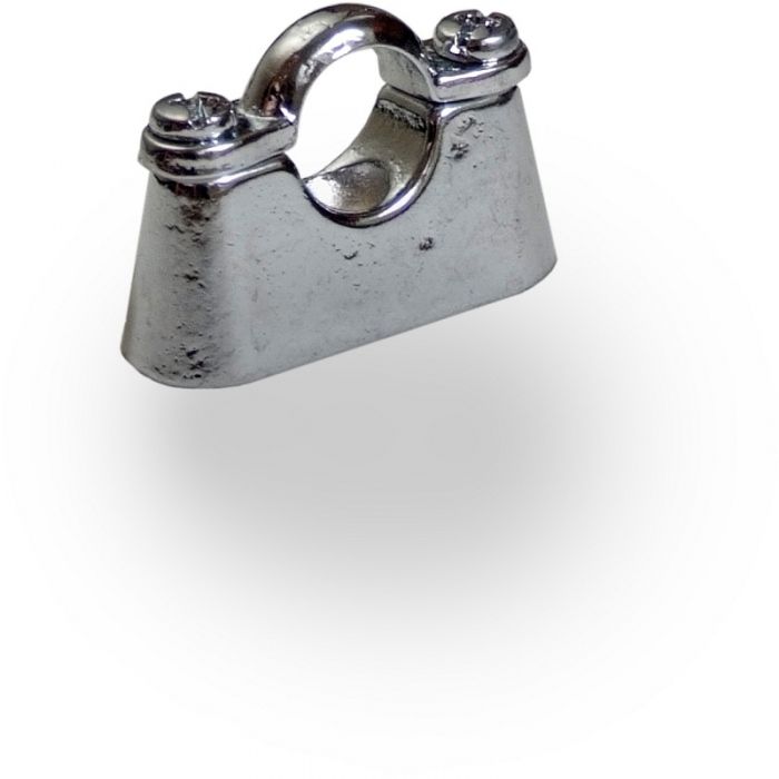 Chrome Hospital Bracket 22mm