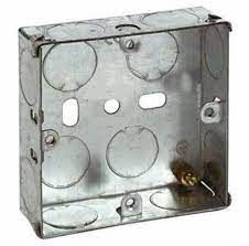Primaflow Galvanised Metal Box - Single 16mm