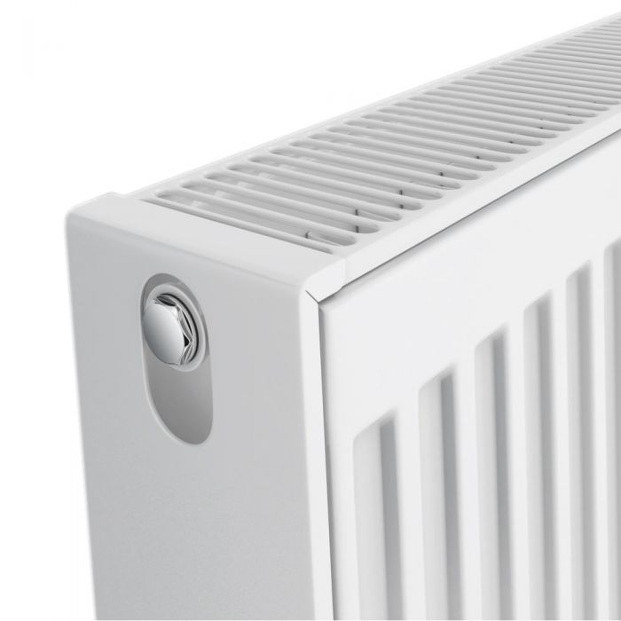K-Rad Kompact Double Panel Single Convector Radiator (White) (500mm x 600mm) (Type 21)