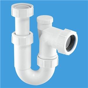McAlpine Adjustable Silent P Trap (1.1/2 Inch)
