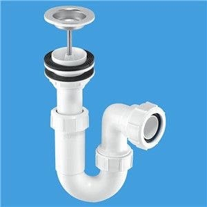 McAlpine P Trap and Waste (1.1/4 Inch)