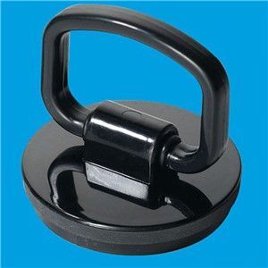 McAlpine PVC Plug with Handle (1.3/4 Inch) (Black)