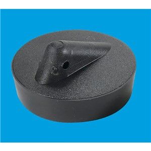 McAlpine 2 Inch Black PVC Plug