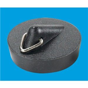 McAlpine PVC Plug and Triangle (1.1/2 Inch) (Black)