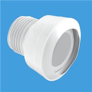 McAlpine Outlet Straight Pan Connector (3 Inch)