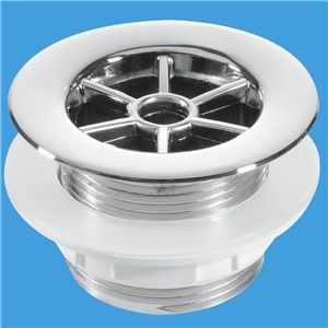 McAlpine 1.1/2 Inch Chrome Plated Shower Waste