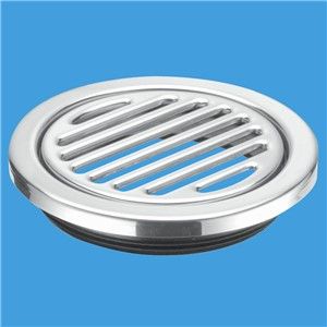 McAlpine Round Top and Grid Stainless Steel (125mm)