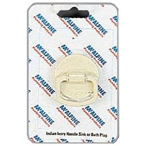 McAlpine No 10 Handipak - Indian Ivory Sink Or Bath Plug