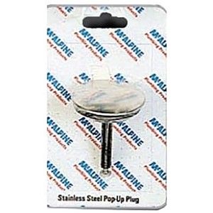 McAlpine No 17 Handipak - Stainless Steel Pop Up Plug