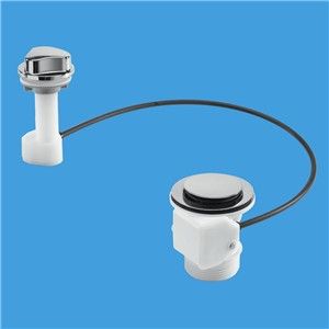 McAlpine Pop Up Sink Waste Chrome Plated (1.1/2 Inch)