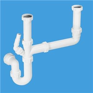 McAlpine Double Bowl Kit (1.1/2 Inch)