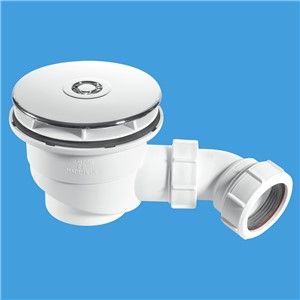 McAlpine Shower Trap Chrome Plated Brass (90mm)