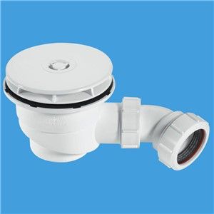 McAlpine 90mm Shower Trap White ST90WH10