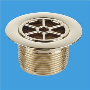 McAlpine Shower Trap Grid (70mm) (Gold)