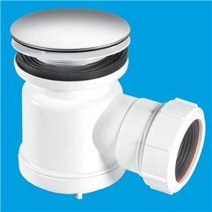 McAlpine Mushroom Top Shower Trap (Stainless Steel)