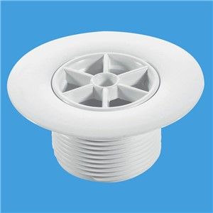 McAlpine Shower Trap Grid (85mm) (White)