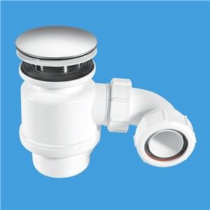 McAlpine Mushroom Top Shower Trap S/S STW8-M