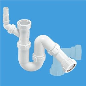 McAlpine 1.1/2 Inch Adjustable Inlet Washing Machine Trap