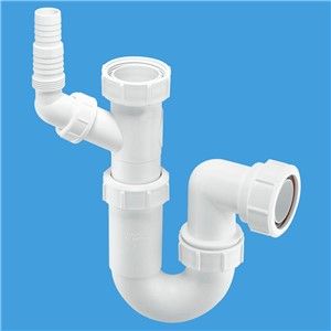 McAlpine 1.1/2 Inch Adjustable Inlet Washing Machine Trap