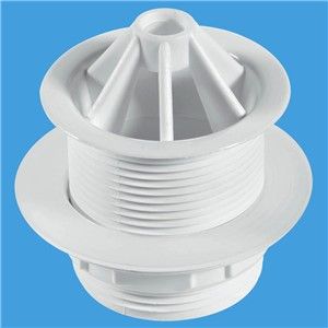 McAlpine 1.1/2 Inch Domed Urinal Waste White