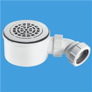 McAlpine Shower Trap Chrome Plated Brass (90mm)