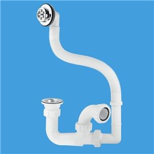 McAlpine 1.5” Bath Trap And Overflow And Waste FJ10WC