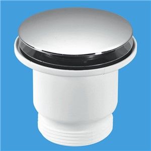McAlpine 1.5” Spring Loaded Mushroom Bath Plug CWS70-CB