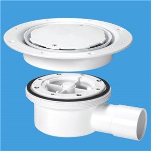 McAlpine Non Return Valve Gully White VS52WH