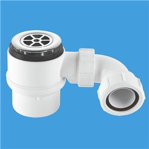 McAlpine Grid Top Shower Trap (Stainless Steel)
