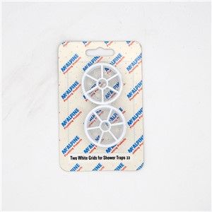 McAlpine No 33 Handipak - Two White Grids For Shower Traps