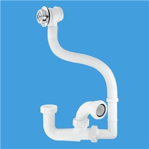 McAlpine 1.5” Bath Trap And Wasteflow FJWF1