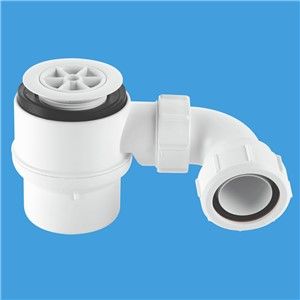 McAlpine Grid Top Shower Trap White STW2-95