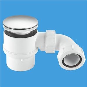 McAlpine Mushroom Top Shower Trap (Stainless Steel)