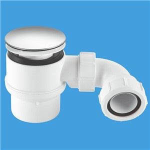 McAlpine Mushroom Top Shower Trap S/S STW8M-95