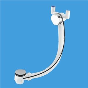 McAlpine Wasteflow with SM10E Trap and Pop Up Waste (1.1/2 Inch) (Chrome Plated)
