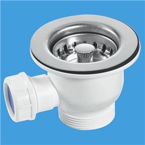 McAlpine Mini Basket Strainer Waste Gold