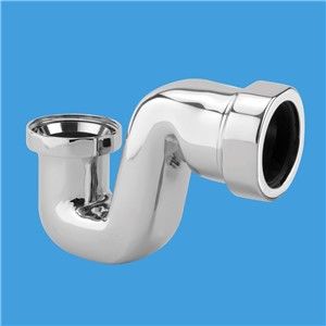 McAlpine 42mm x 25mm Seal Bath Trap Only Chrome Plated