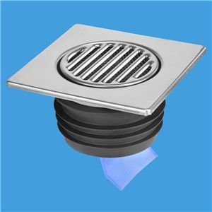 McAlpine Tile With Silicon Non Return Valve Stainless Steel (150mm)