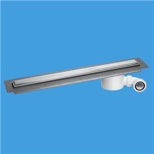 McAlpine 1000mm Polished Slimline Finish Channel Drain