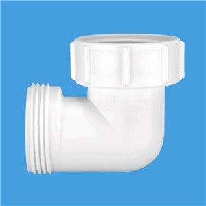 McAlpine 90 Degree Bend Female Inlet Nut (1.1/4 Inch BSP Male)