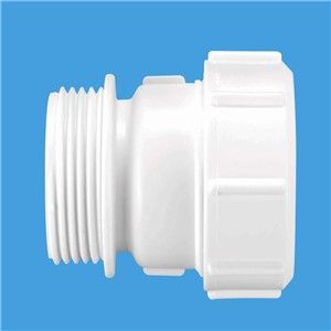McAlpine Universal Straight Connector (1.1/4 Inch BSP Male)