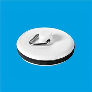 McAlpine 1.3/4 Inch White Plastic Plug And Rubber Seal And Triangle
