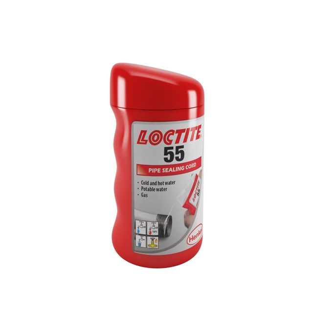 Loctite 55 Pipe Sealing Cord -160m Tub