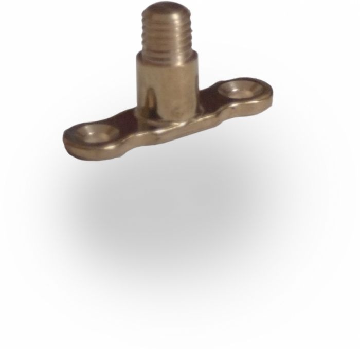 BRASS M10 Male Backplate