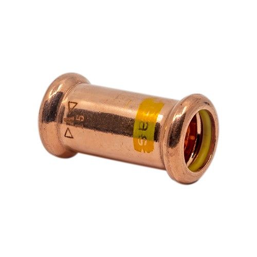 Press Fit M Profile Straight Coupler GAS
