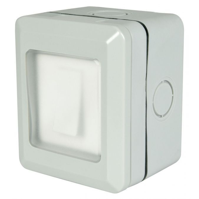 Primaflow Weather Proof Outdoor 1Gang 2 Way Switch