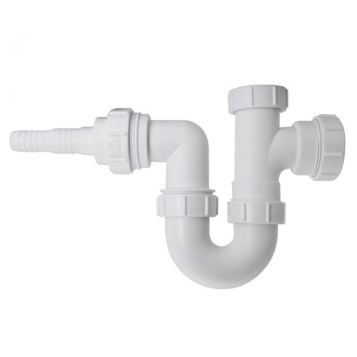 Masterflow Swivel P Trap with Nozzle (1.1/2 Inch x 75mm)