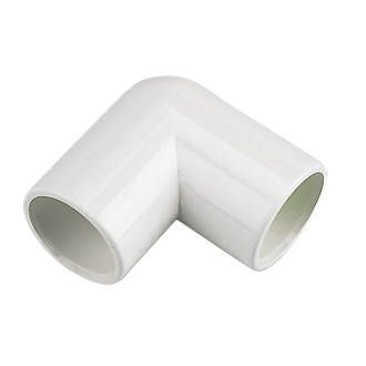Solvent Weld Overflow 21.5mm Elbow - 90 degree