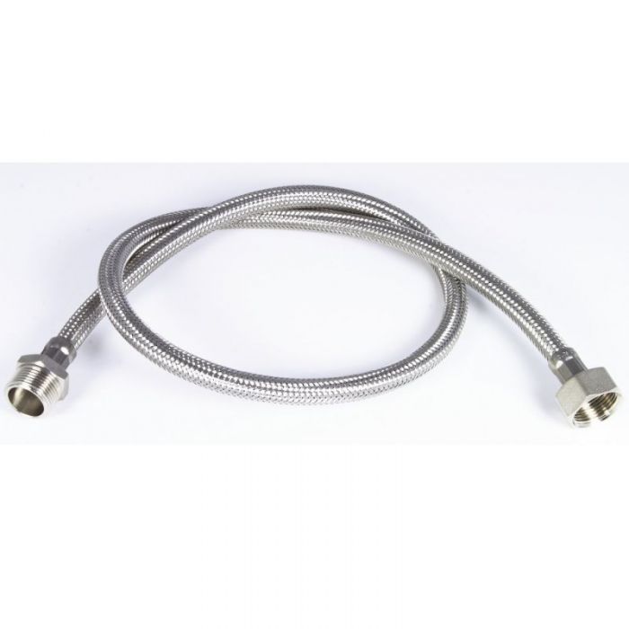 Altecnic Flexible Hose with Fibre Gasket (1000mm) (3/4 Inch M x 3/4 Inch F BSP)