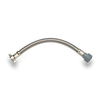 Polyplumb Enhanced 15mm x 3/4 Inch Flexible Hose Tap Connector